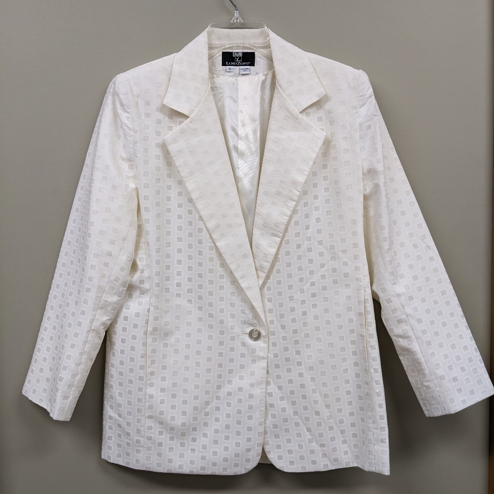 Vintage Lori Zoni Geometric Blazer